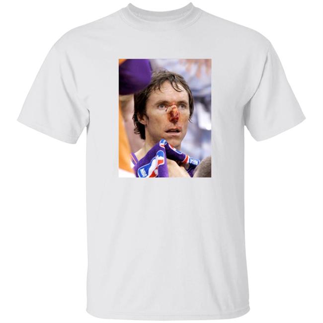 Steve Nash Bloody Nose Shirt