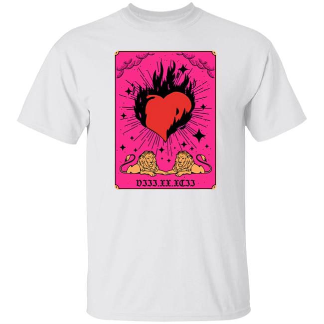 Demi Lovato Merch Burning Heart Shirt ddlovato