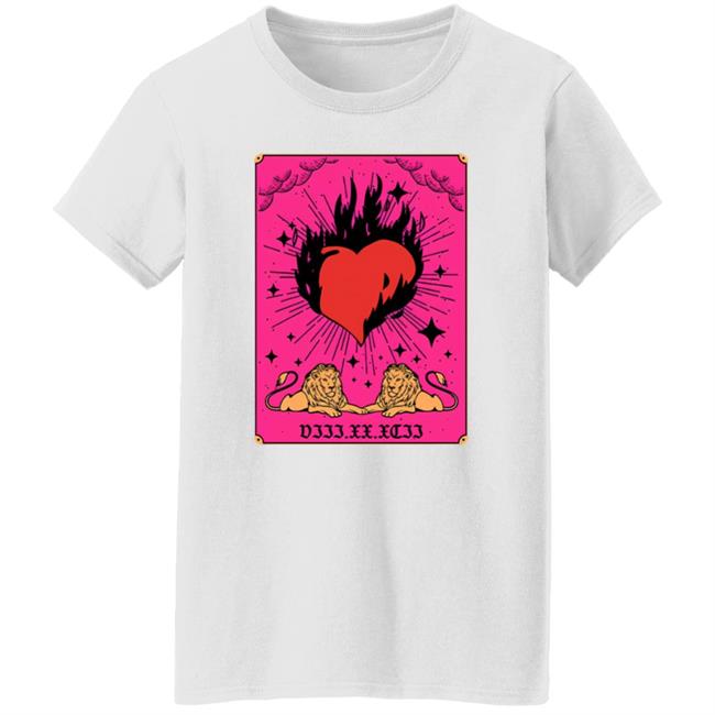 Demi Lovato Merch Burning Heart Shirt ddlovato Demi Lovato Merch Burning Heart Shirt ddlovato