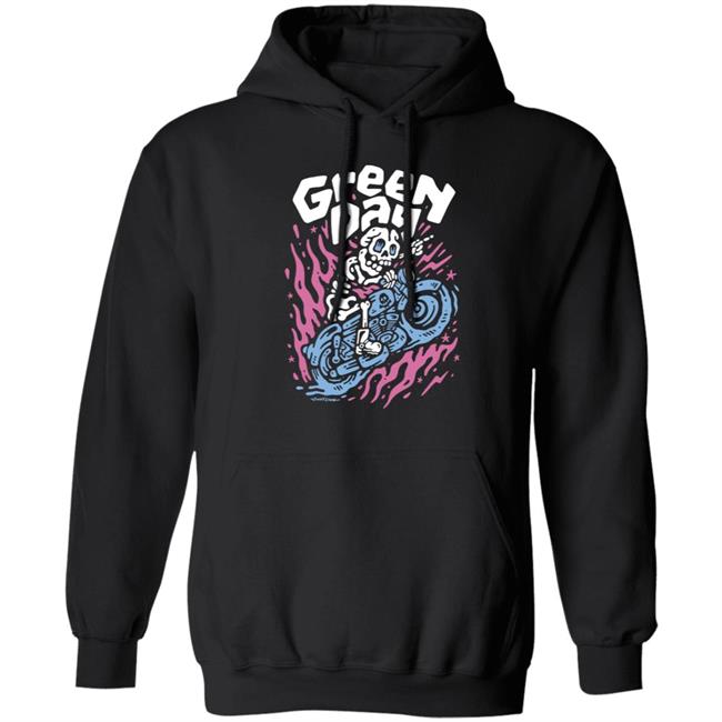 Hella Mega Tour Merch Green Day Moto Skeleton Shirt Sindy Sinn Hella Mega Tour Merch Green Day Moto Skeleton Shirt Sindy Sinn