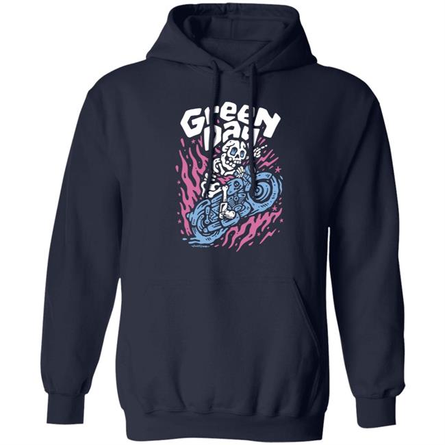Hella Mega Tour Merch Green Day Moto Skeleton Shirt Sindy Sinn Hella Mega Tour Merch Green Day Moto Skeleton Shirt Sindy Sinn