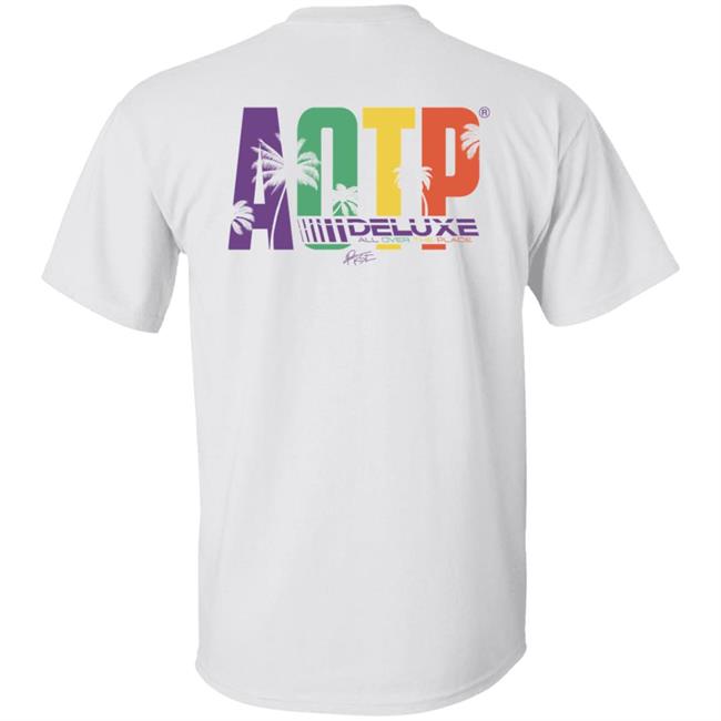 Aotp Merch Shop Ksi All Over The Place Deluxe Tropical Tee Shirt