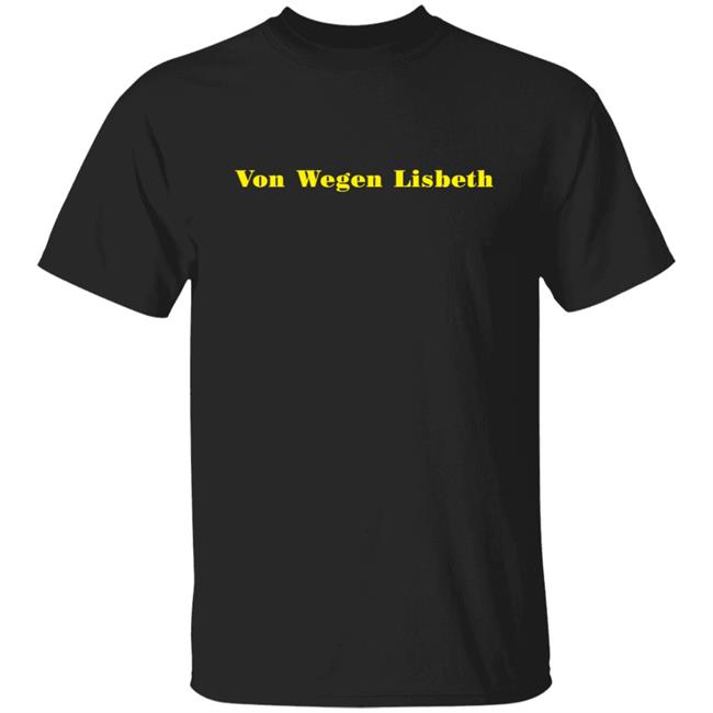 Shop Von Wegen Lisbeth Merch Store Logo Shirt