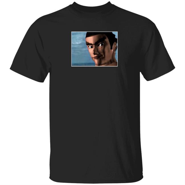 Nhung - 10 0 Merch Myshopify Tekken Retro Feat Kazuya Mishima Shirt