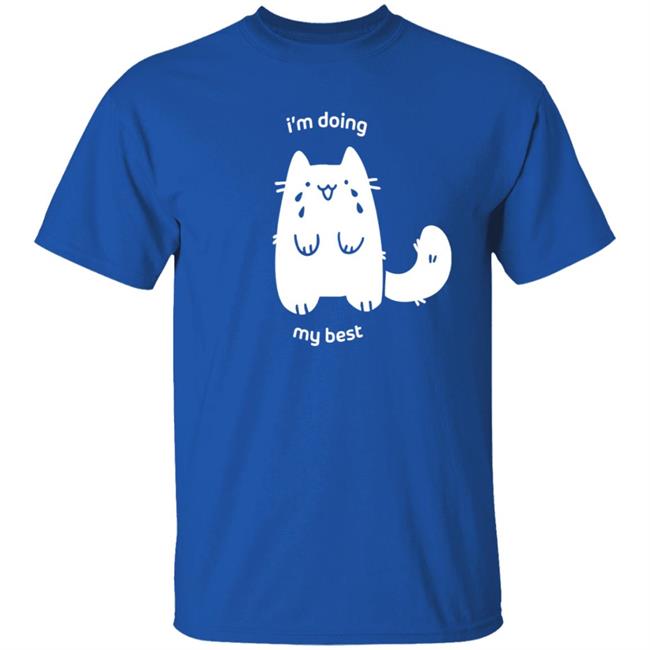Quang - Crowlines Merch I'm Doing My Best Crying Cat T Shirt