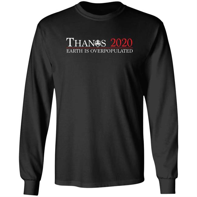 Jimmy Folino Thanos 2020 Earth Is Overpopulated Shirt Jimmy Folino Thanos 2020 Earth Is Overpopulated Shirt