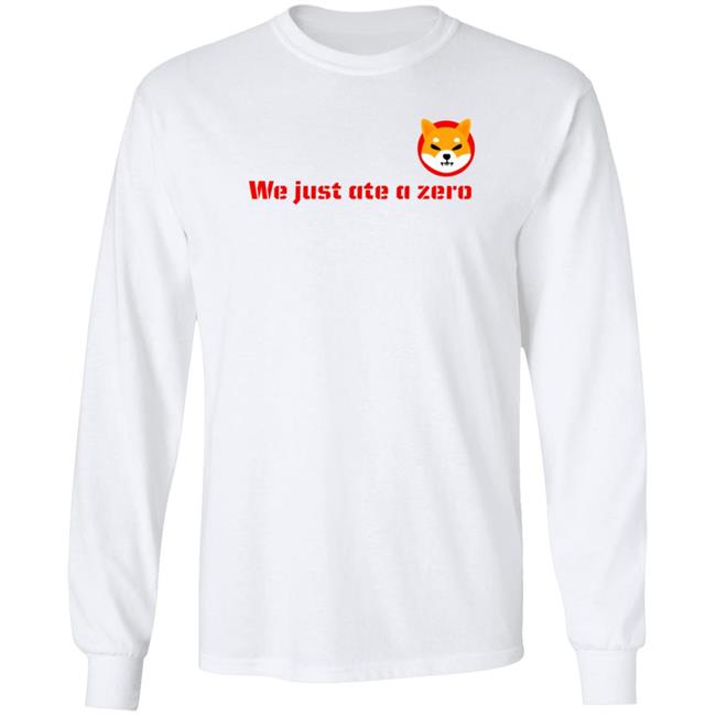 The Shib Shop Shib We Just Ate A Zero T Shirt The Shib Shop Shib We Just Ate A Zero T Shirt