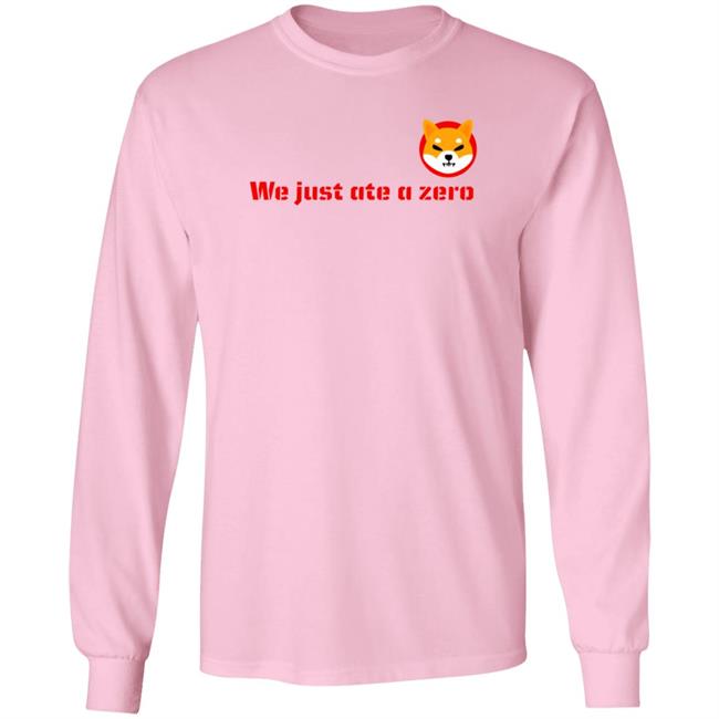 The Shib Shop Shib We Just Ate A Zero T Shirt The Shib Shop Shib We Just Ate A Zero T Shirt
