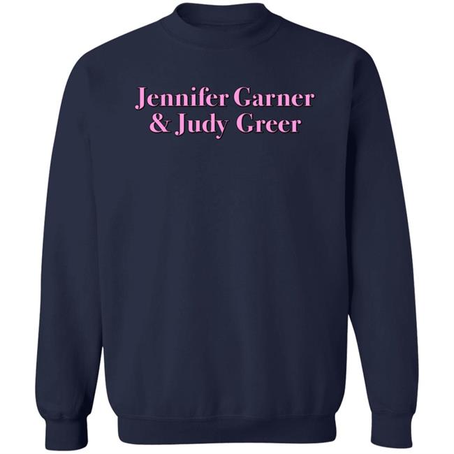 Super Yaki Merch Jennifer Garner & Judy Greer Sweatshirt Jennifer & Judy Raglan