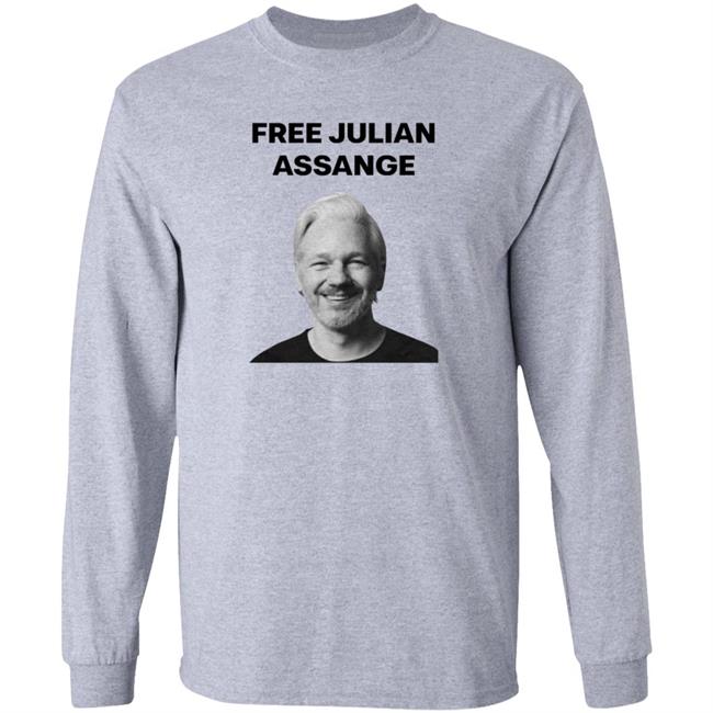 WikiLeaks Shop Free Julian Assange T Shirt WikiLeaks Shop Free Julian Assange T Shirt
