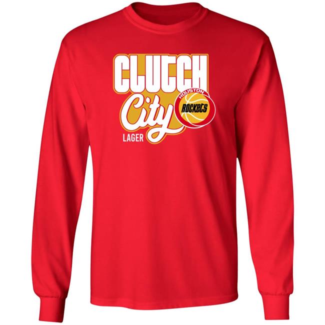 Houston Rockets Clutch City Lager T Shirt Vernon Maxwell Houston Rockets Clutch City Lager T Shirt Vernon Maxwell