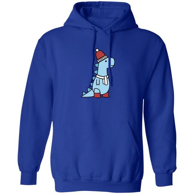 Shop Dinosaur Winter T-Rex T Shirt Shop Dinosaur Winter T-Rex T Shirt