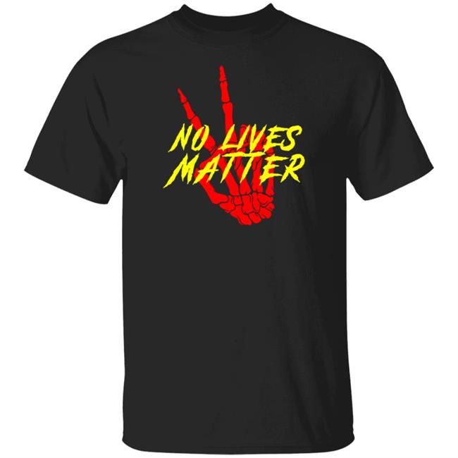 Tom Macdonald Hangover Gang Merch No Lives Matter Peace Out Tee Shirt