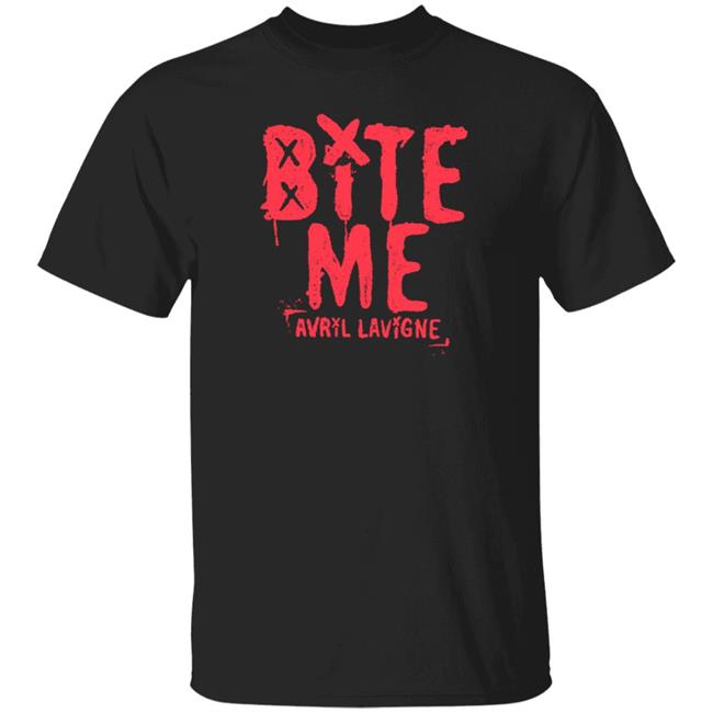 Avril Lavigne Merch Bite Me Shirt