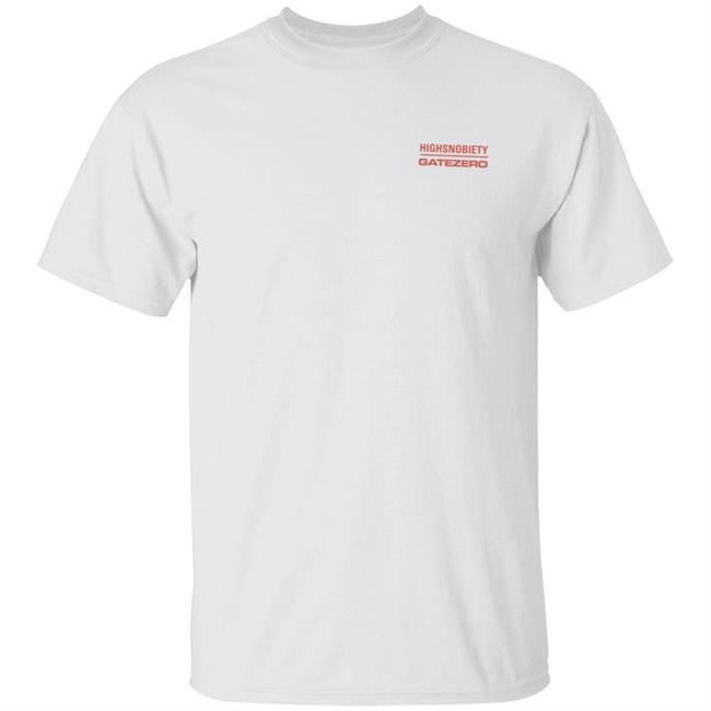 Highsnobiety Shop Highsnobiety Gatezero Logo Shirt White Highsnobiety Shop Highsnobiety Gatezero Logo Shirt White