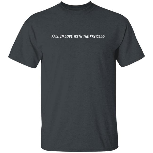 New Sixers Guard Tyrese Maxey Fall In Love With The Process Shirt New Sixers Guard Tyrese Maxey Fall In Love With The Process Shirt