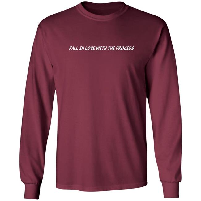 New Sixers Guard Tyrese Maxey Fall In Love With The Process Shirt New Sixers Guard Tyrese Maxey Fall In Love With The Process Shirt