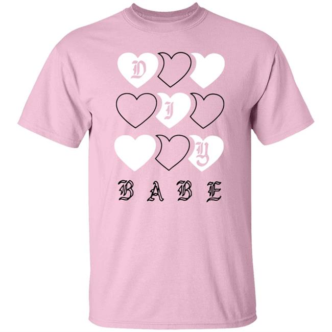 Laurdiy Merch Diy Babe Hearts Crewneck Sweatshirt Hoodie Laurdiy Merch Diy Babe Hearts Crewneck Sweatshirt Hoodie