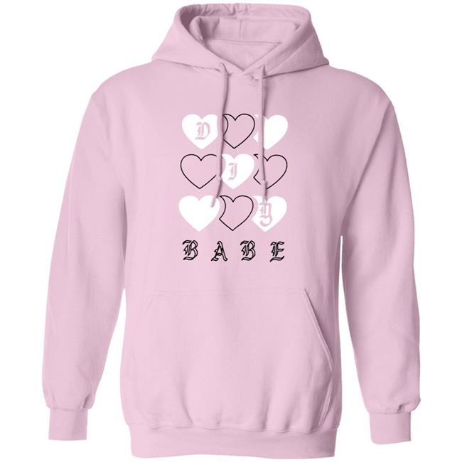 Laurdiy Merch Diy Babe Hearts Crewneck Sweatshirt Hoodie Laurdiy Merch Diy Babe Hearts Crewneck Sweatshirt Hoodie
