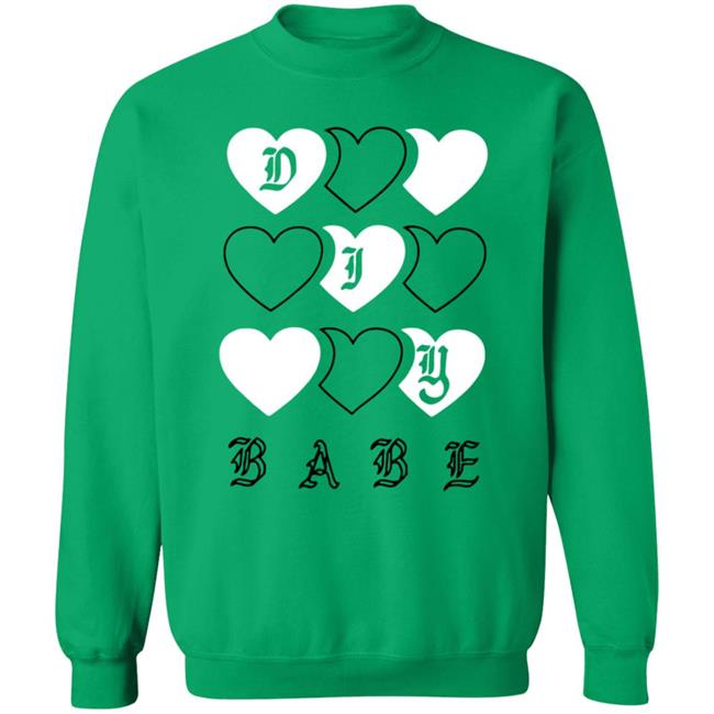 Laurdiy Merch Diy Babe Hearts Crewneck Sweatshirt Hoodie Laurdiy Merch Diy Babe Hearts Crewneck Sweatshirt Hoodie
