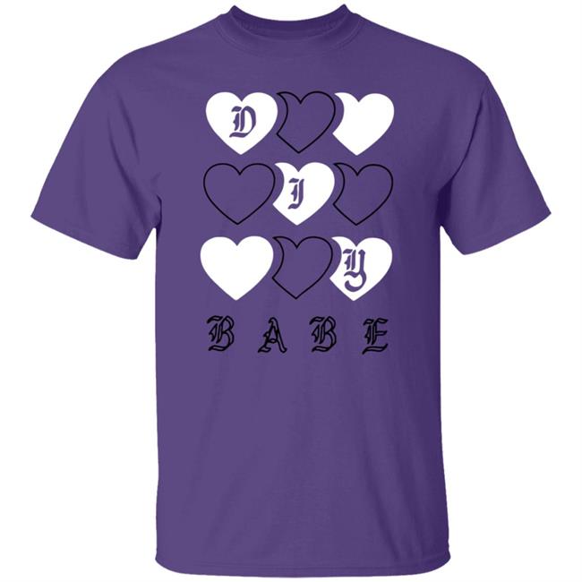 Laurdiy Merch Diy Babe Hearts Crewneck Sweatshirt Hoodie Laurdiy Merch Diy Babe Hearts Crewneck Sweatshirt Hoodie