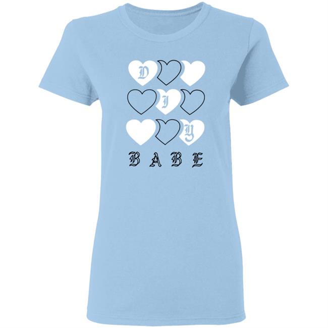 Laurdiy Merch Diy Babe Hearts Crewneck Sweatshirt Hoodie Laurdiy Merch Diy Babe Hearts Crewneck Sweatshirt Hoodie