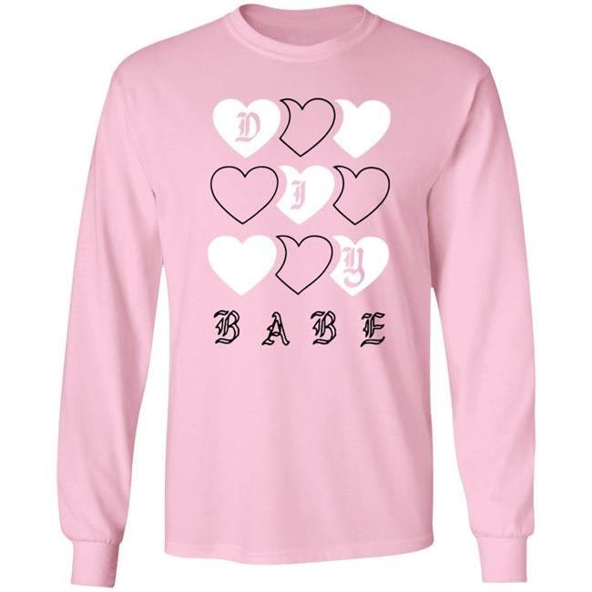 Laurdiy Merch Diy Babe Hearts Crewneck Sweatshirt Hoodie Laurdiy Merch Diy Babe Hearts Crewneck Sweatshirt Hoodie