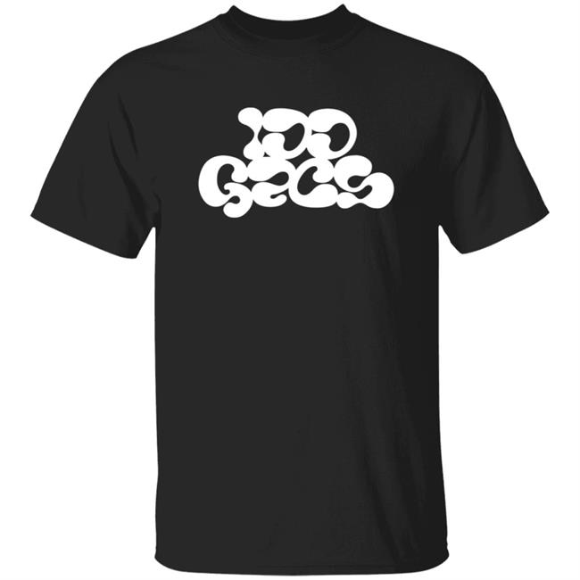 The HYV 100 Gecs Merch 100 Gecs Logo Tee Shirt