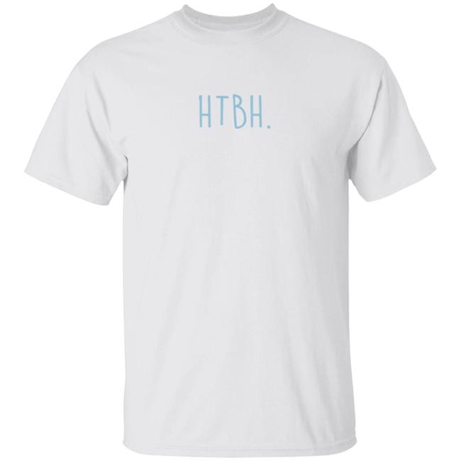 Crawford Collins Merch Happy To Be Here Blue Logo Hoodie Sweatshirt