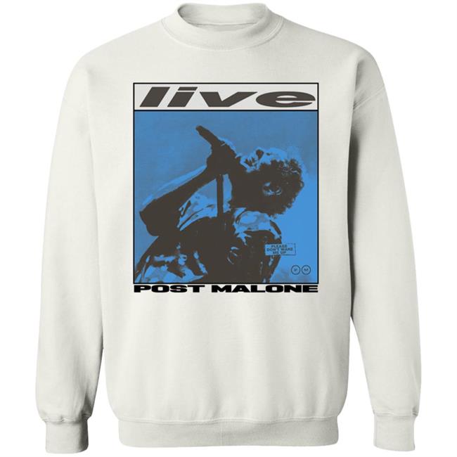 Post Malone Merch Posty Co Mic Long Sleeve T Shirt Post Malone Merch Posty Co Mic Long Sleeve T Shirt